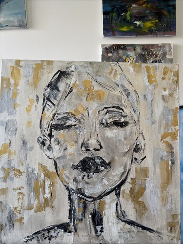 Original acryl bild gemälde - acryl,