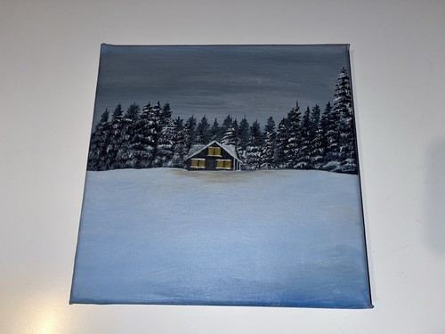 Original acryl bild gemälde - original,