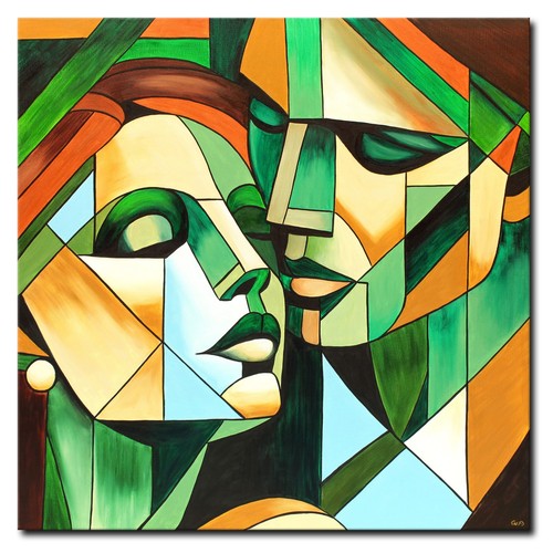 Acryl bild gemälde modern - acryl,