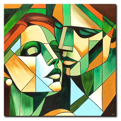 Acryl bild gemälde modern - acryl,
