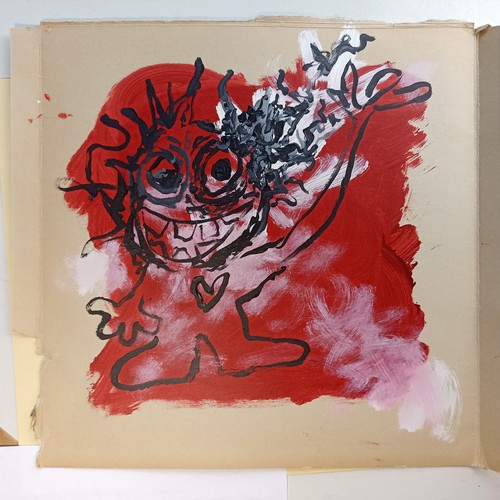 Acrylbild monster herzlich - acrylbild,