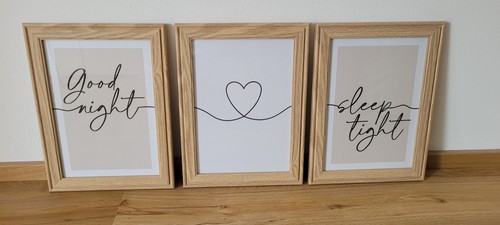 3er set bild leinwand - bild, deko