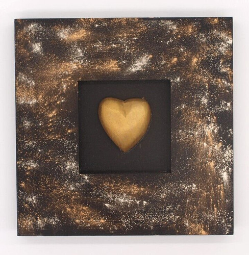 Herz gold bild muttertag - gold,